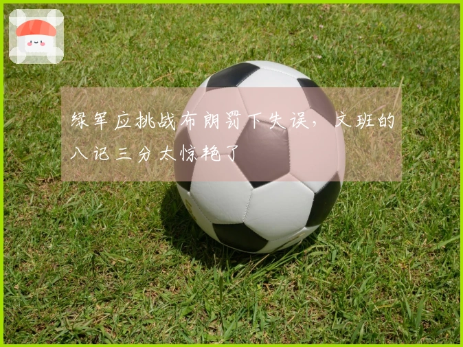 绿军应挑战布朗罚下失误，文班的八记三分太惊艳了